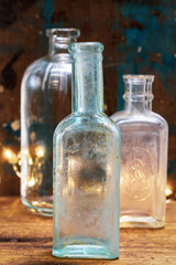 Old Antique Glass Bottles
