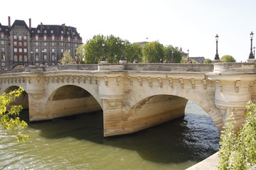 Obraz premium Pont Neuf sur la Seine à Paris