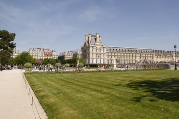 Obraz premium Jardin des Tuileries à Paris