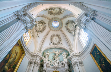Obraz premium Lancellotti Chapel by Giovanni Antonio de Rossi, in the Basilica of Saint John Lateran in Rome.