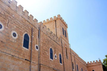 Fototapeta premium Beit Jimal (or Beit Jamal) Catholic monastery near Beit Shemesh, Israel