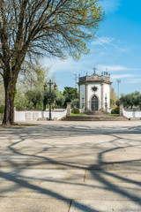 Obraz premium S. Joao Church in Ponte de Lima a town in the Northern Minho region in Portugal.