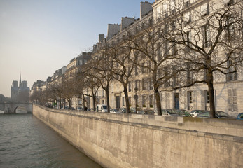 Paris, France, panorama miasta - obrazy, fototapety, plakaty