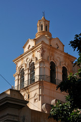 Fototapeta na wymiar Cordoba Cathedral bellfry