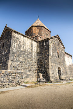 Sevanavank is a monastic complex located on the northwest coast of Lake Sevan in the Gegharkunik Province of Armenia, not far from the town of Sevan