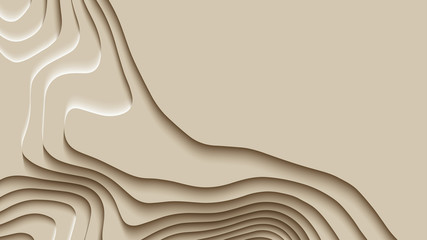 Mountain hiking. Map line of topography. Vector abstract topographic map concept with space for your copy. 3D Cartography concep background. Map mockup infographics. World map Template