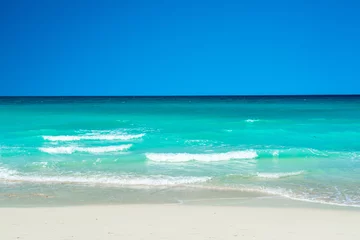 Cercles muraux Plage tropicale Paysage de plage de sable sur l& 39 île de Saadiyat