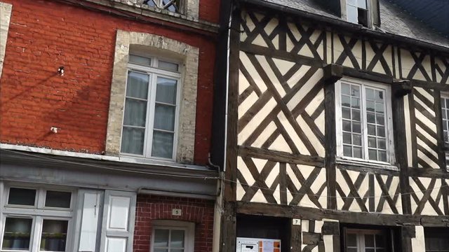 french colombage houses