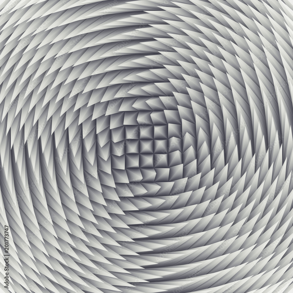 Aufkleber White architectural texture surface pattern. 3d rendering
