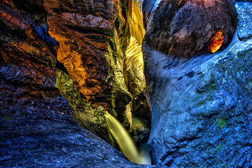 Trümmelbach Falls.