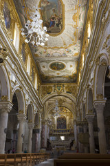Obraz premium Interiors of Matera Cathedral