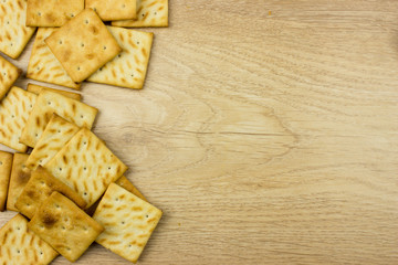  Сookies and snacks. Food concept. Empty space for text and design