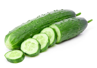 Cucumber and slices