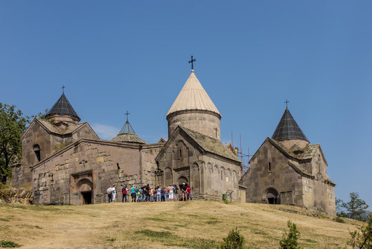 Goshavank Monastery was founded in 1188. It is located about 20 miles east of Dilijan.