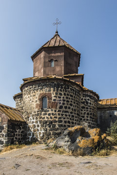 Sevanavank is a monastic complex located on the northwest coast of Lake Sevan in the Gegharkunik Province of Armenia, not far from the town of Sevan