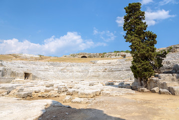 Greek ancient theatre of Syracuse