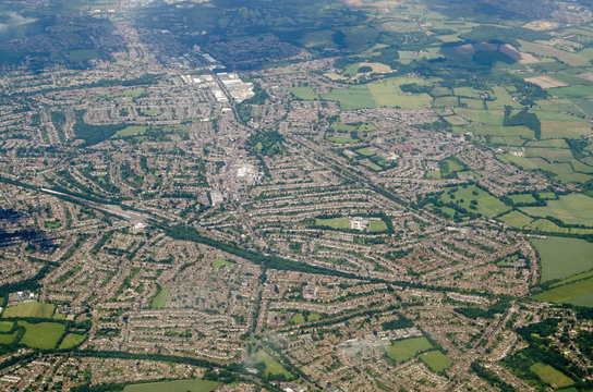 Orpington, Aerial view