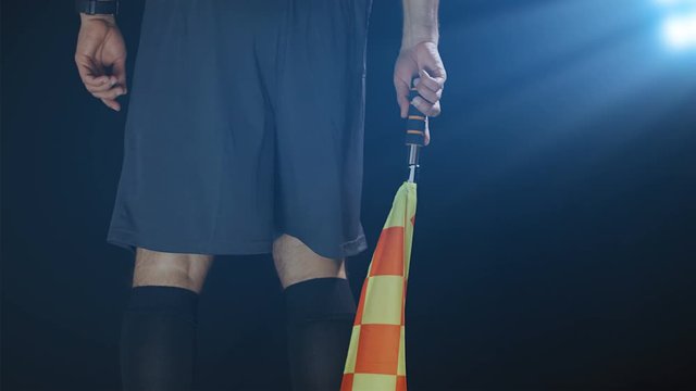 Football soccer linsman referee