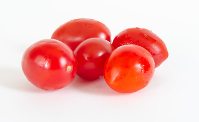 beautiful red cherry tomatos