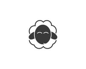 sheep logo vector