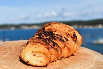 Morning french breakfast.
