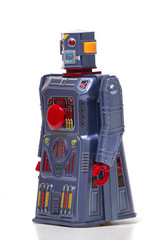 Fototapeta premium Vintage tin robot toy