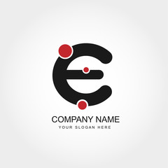 Letter E Logo Template