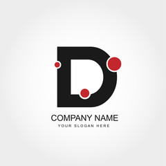 Letter D Logo Template