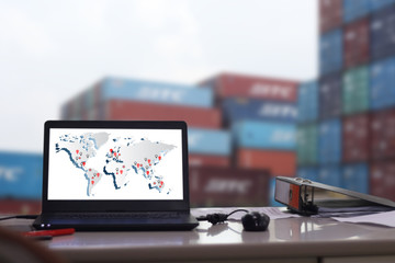 office for check order pick time in smart factory warehouseconnection for Logistic Import Export