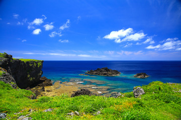 Fototapeta premium 沖永良部島 半崎