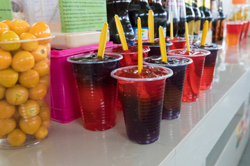 fruit jelly for sale at fruit  market