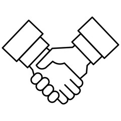 hands done deal icon vector illustration design