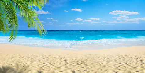 Obraz premium Beach panoramic view