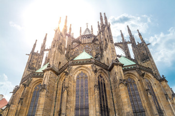 Fototapeta na wymiar Cathedral in Prague