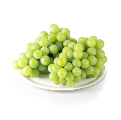 マスカット (muscat grape on white background)