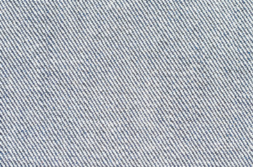 Light blue classic stitched jeans fabric. Texture of linen cloth