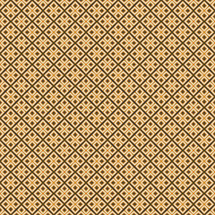 Ancient Geometric pattern in repeat. Fabric print. Seamless background, mosaic ornament, ethnic style.
