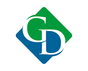 rhombus initial letter typography typeset alphabet font image vector icon