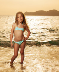 Girl on the beach