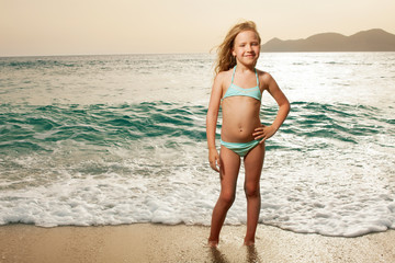 Girl on the beach