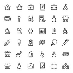 Flat icon set
