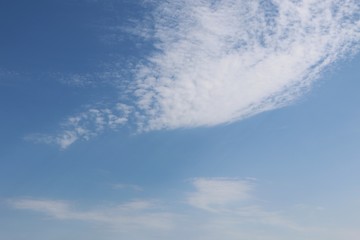 Fototapeta premium beautiful cloud at the blue sky