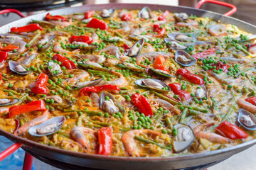 パエリア・スペイン・地中海・料理・海鮮