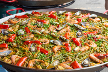 パエリア・スペイン・地中海・料理・海鮮