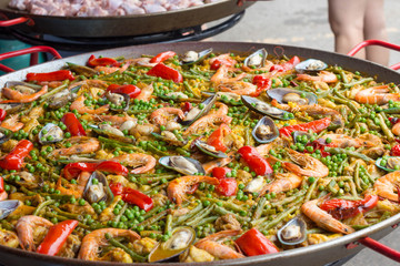 パエリア・スペイン・地中海・料理・海鮮