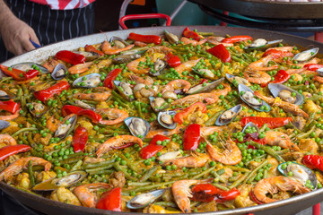 パエリア・スペイン・地中海・料理・海鮮