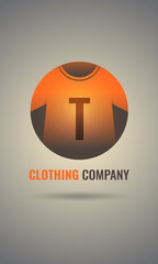 Clothing logo template design
