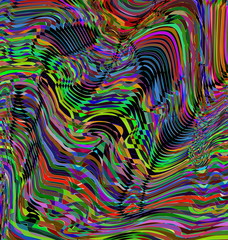 color patterned background wave