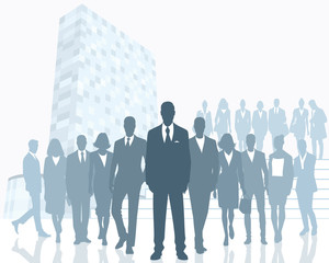 Group of businessmen