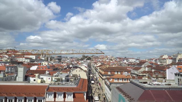 View of Lisbon from Arco Da Rua